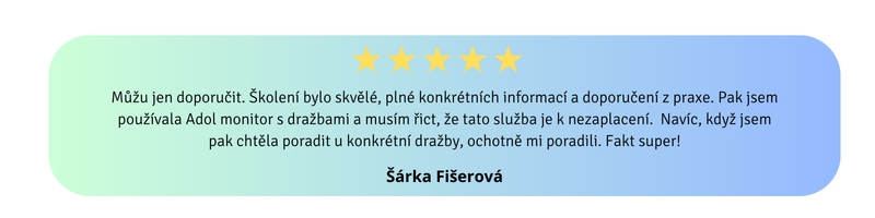 Reference dražby kurz (1) Reference - kurz dražby nemovitostí